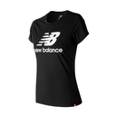 Camiseta de mujer New Balance Essentials Negro