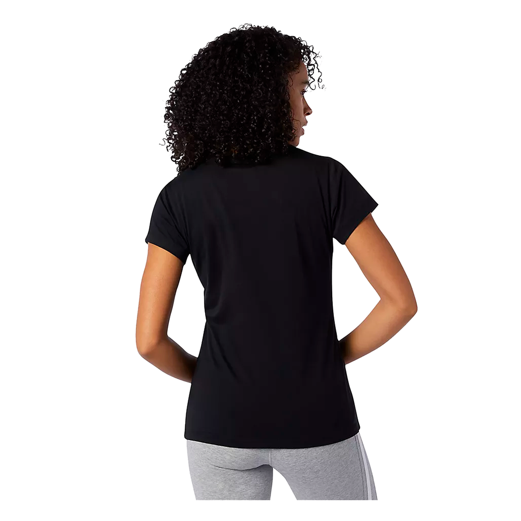 Camiseta de mujer New Balance Essentials Negro
