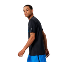Camiseta de hombre New Balance Graphic Accelerate Short Sleeve Negro
