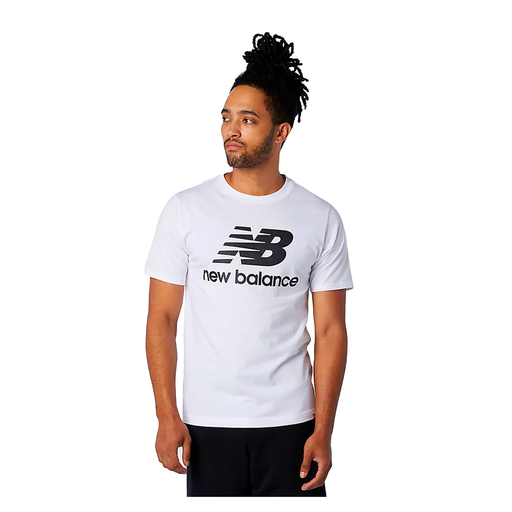 Camiseta de Hombre New Balance Essentials Blanco