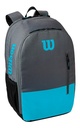 Bolso de Tenis Wilson Burn Team Backpack Gris/Azul