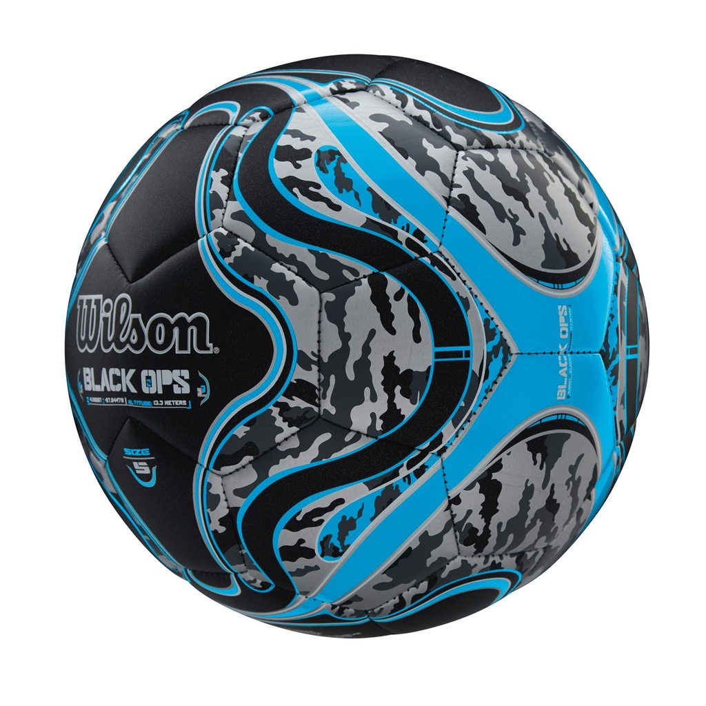 Balón de Fútbol Wilson Black Ops Ng/Bl (NO.5) (E8308)