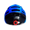 Casco de Bicicleta para Adultos BKS MTB H360 (Negro-Azul)