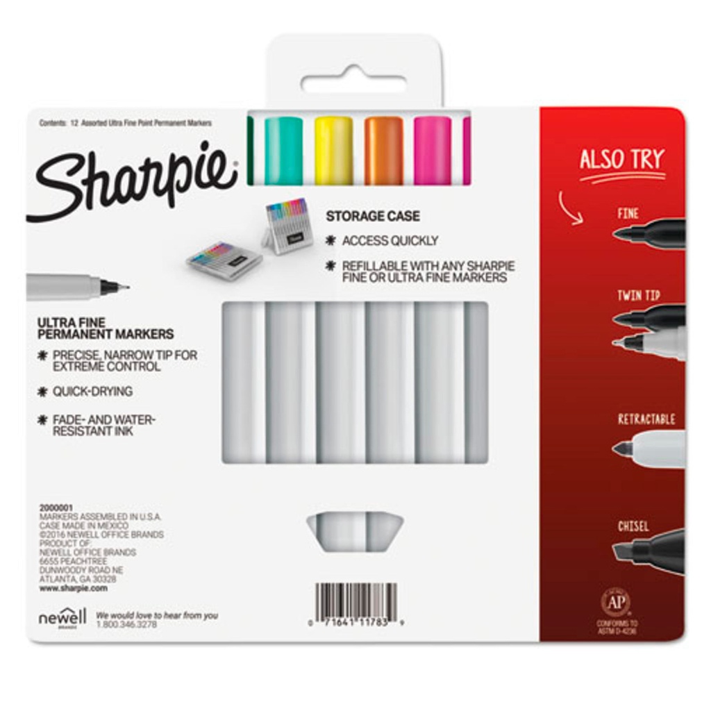 Bolígrafos Finos Sharpie Héroe Vibrant Pack