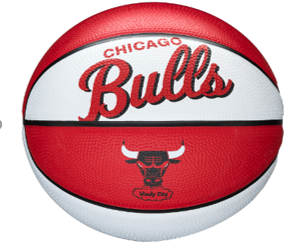 Balon de Basket Wilson NBA Tidye Mini Chicago Bulls NO.3