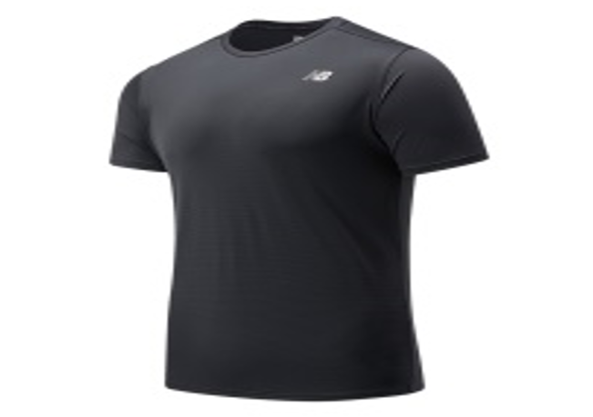 Camiseta de hombre New Balance Accelerate Negro (bulto x 8 und)