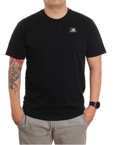 Camiseta de Hombre New Balance All Terrain Graphic Negra